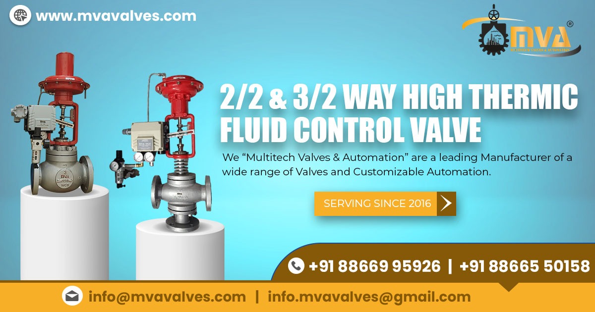 2/2 and 3/2 Way High Thermic Fluid Control Valve in Ecuador