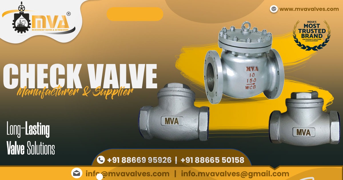 Check Valve Exporter in Peru