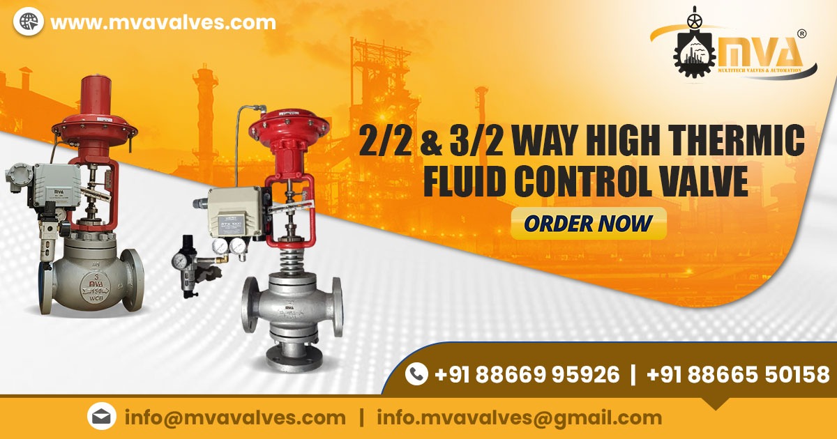 2/2 and 3/2 Way High Thermic Fluid Control Valve in Angola