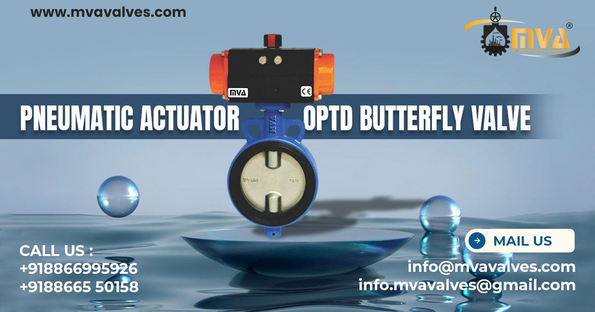 Pneumatic Actuator Operated Butterfly Valve in Ecuador