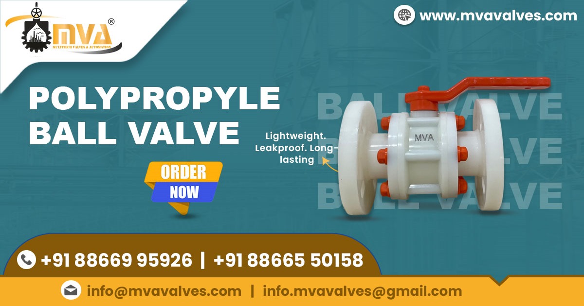 Polypropylene Ball Valve in Dubai