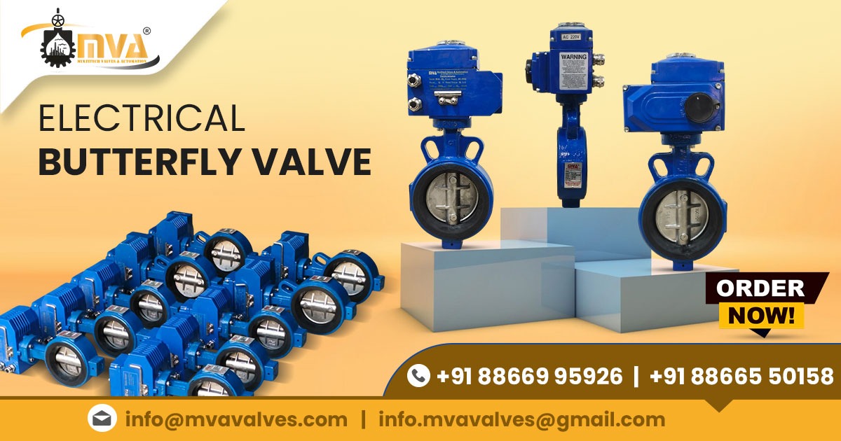 Electrical Butterfly Valve in UAE