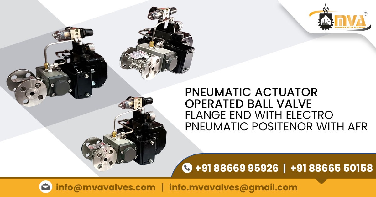 Pneumatic Actuator Ball Valve in Brazil