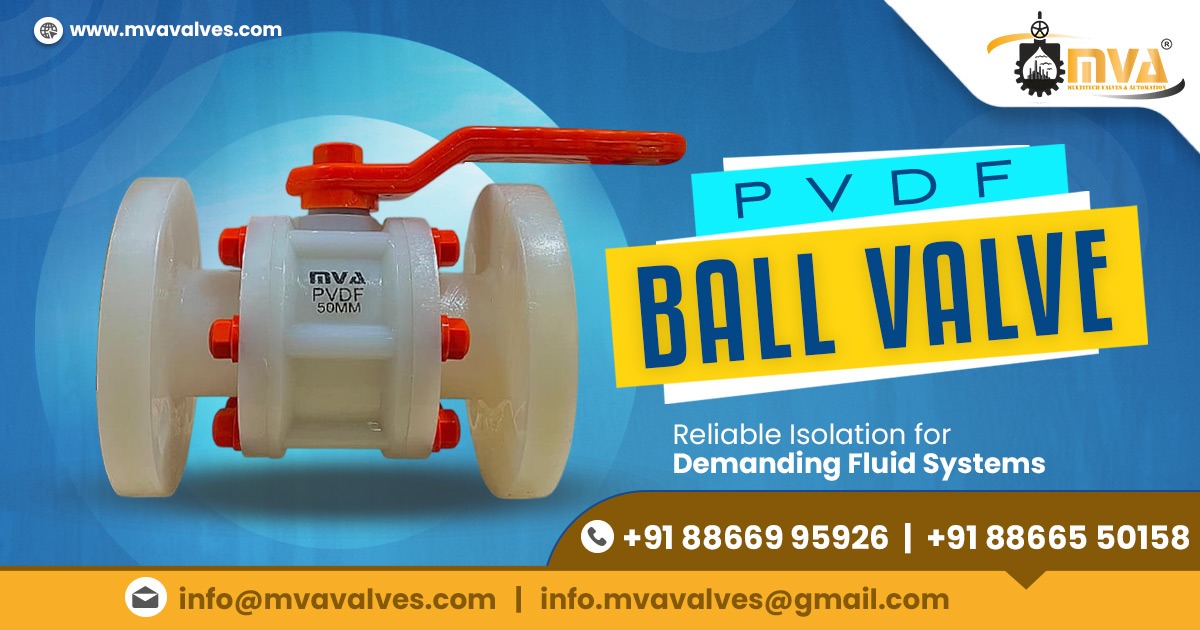 PVDF Ball Valve in UAE