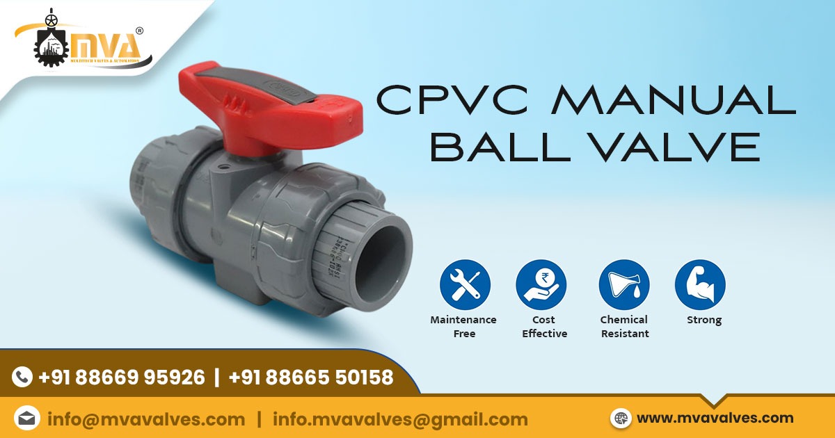 CPVC Manual Ball Valve in Noida