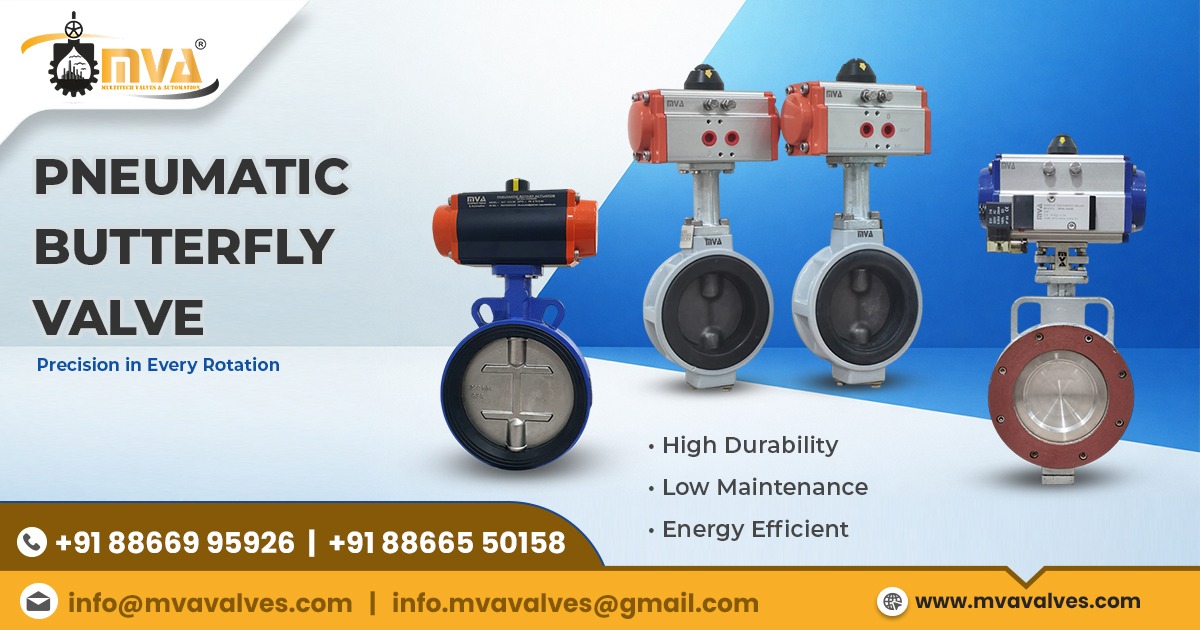 Pneumatic Butterfly Valve in Tamil Nadu