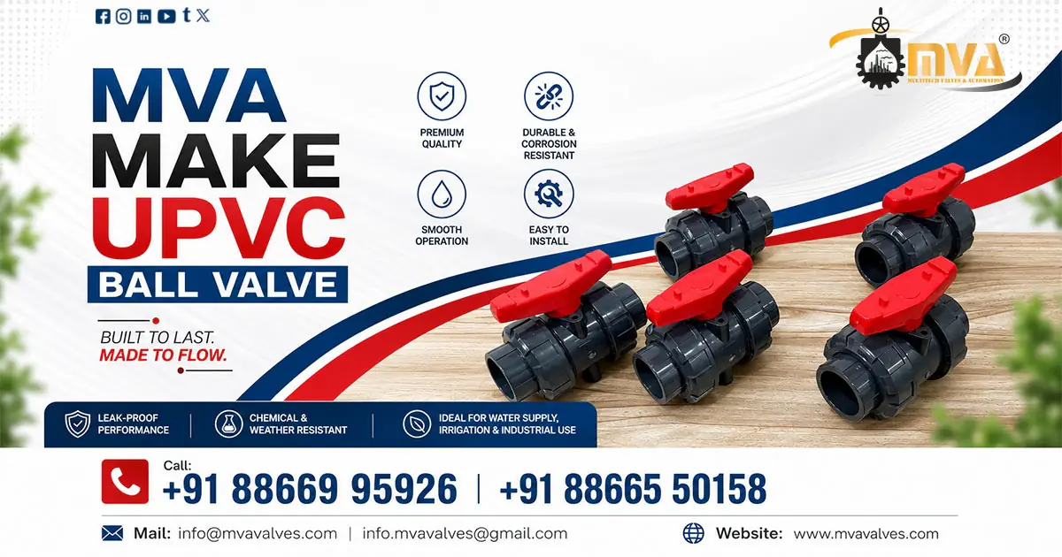 UPVC Ball Valve in Ahmedabad