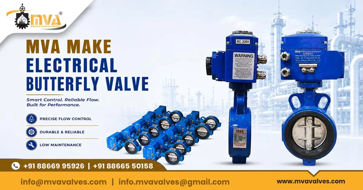 Electrical Butterfly Valve Exporter in Algeria