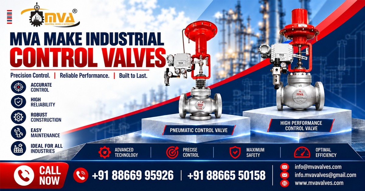 Industrial Control Valves in Ahmedabad