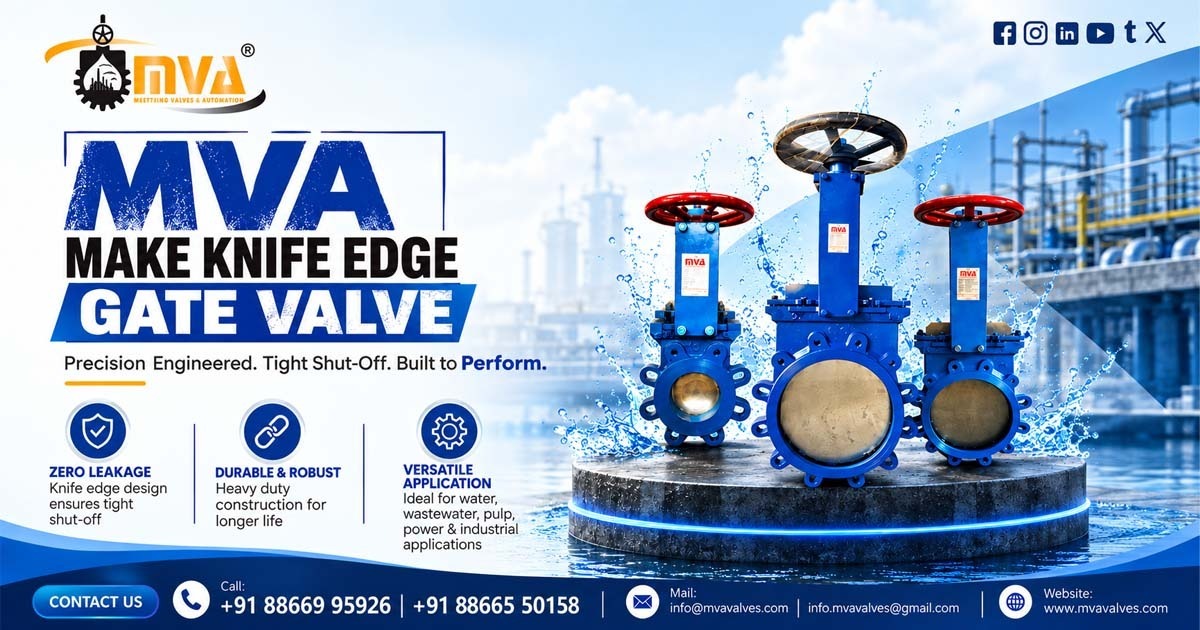 Knife Edge Gate Valve in Ahmedabad