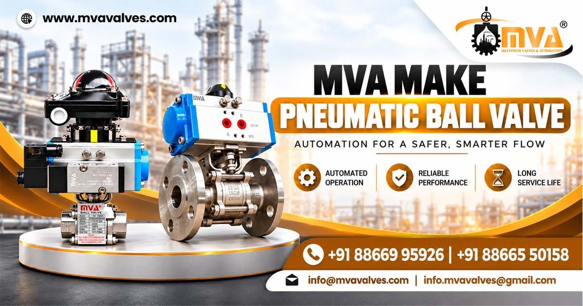 Pneumatic Ball Valve Supplier In Mexico